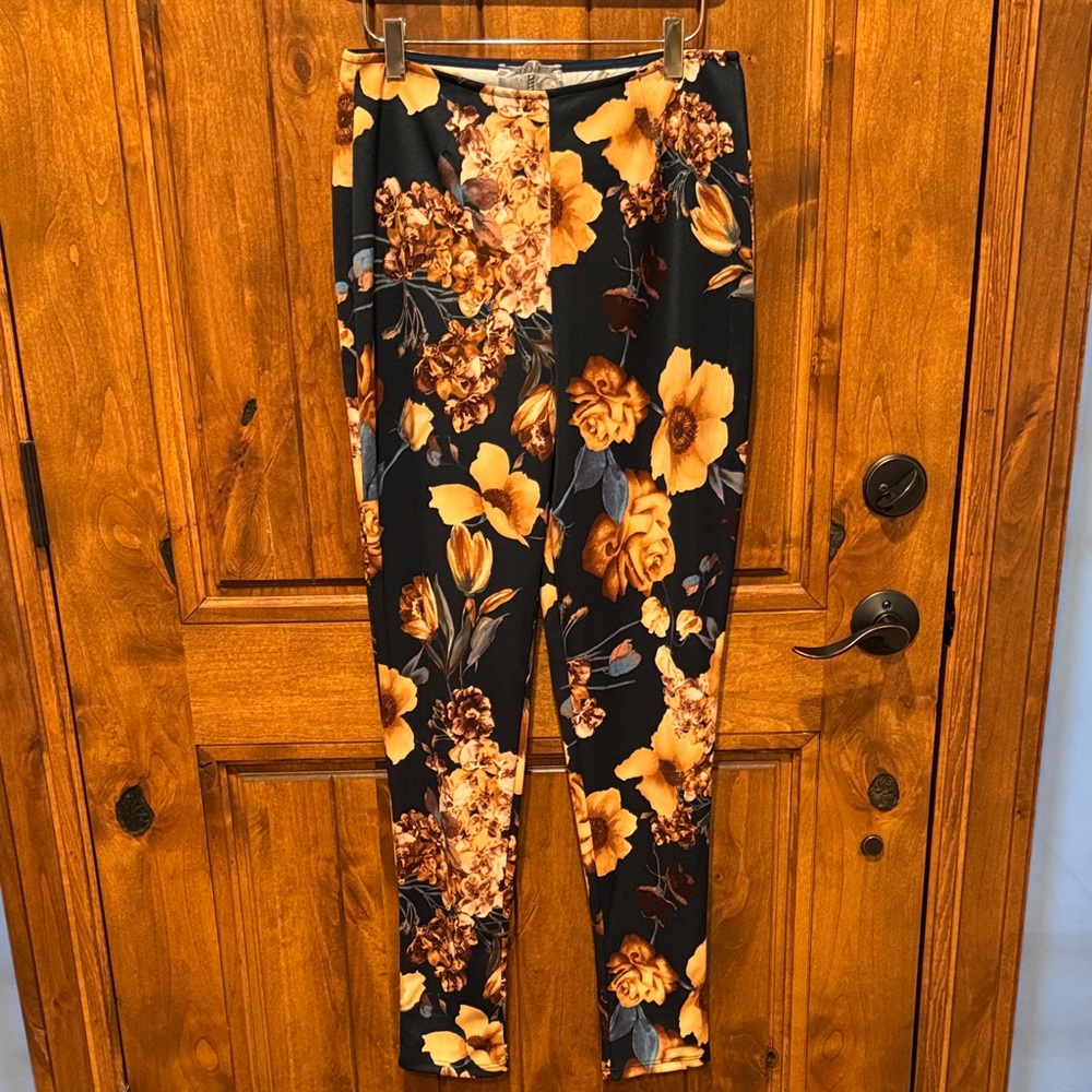 Floral Print Leggings